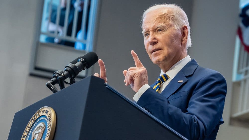 Photo of President Joe Biden Speaking